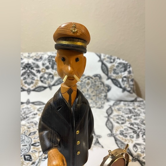 Romer Carved Italian Figure Boat Captain Sailor - Picture 11 of 15